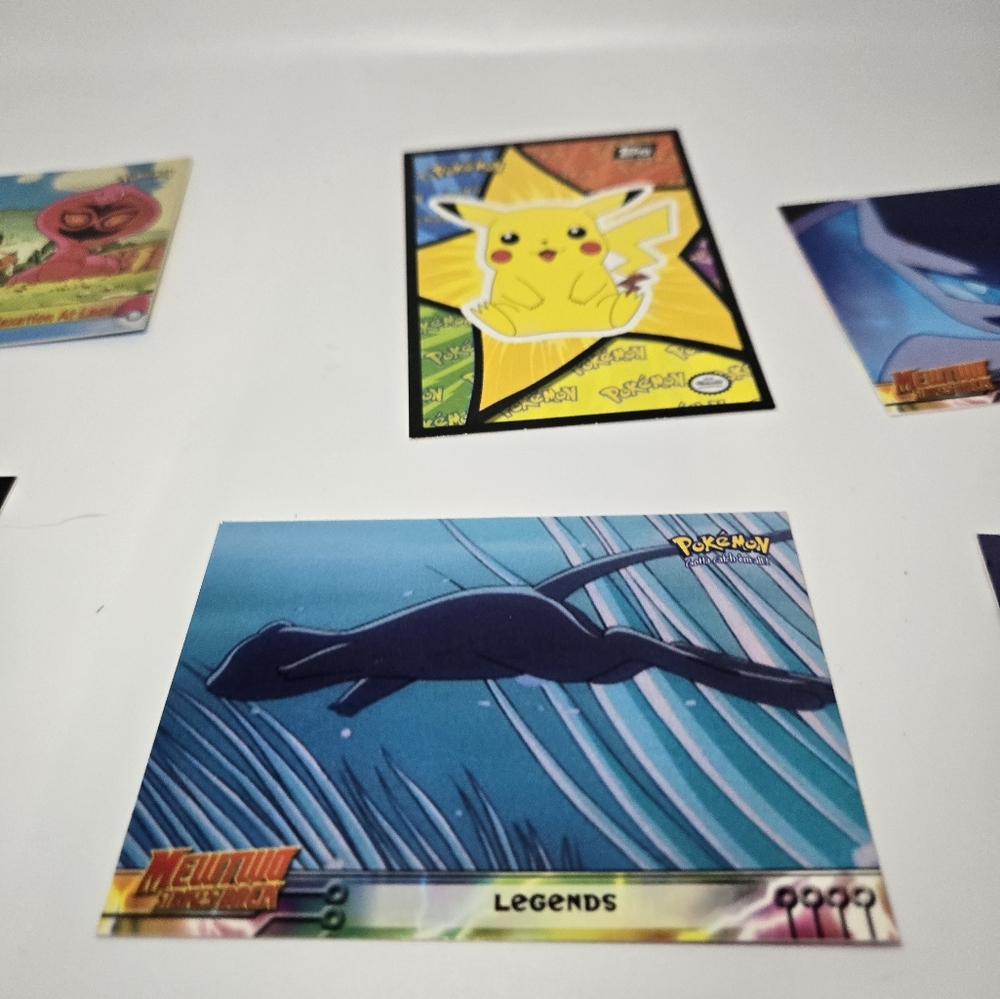 🎬 Pokémon: The First Movie – Opened 8-Card Pack w/ Foil – Vintage Topps - Picture 13 of 17